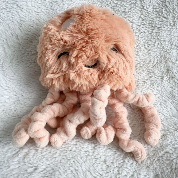 Slumberkins Orange Melon 7" Mini Jellyfish Plush Toy Baby Toy Lovey - Picture 1 of 5